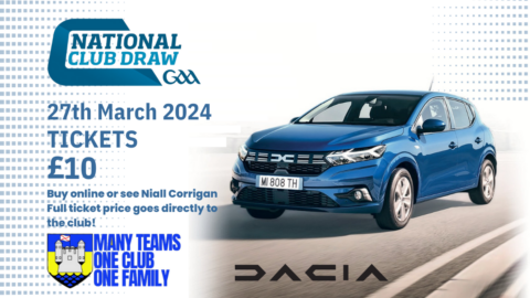 Buy Tickets for the GAA National Club Draw!