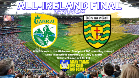 Win 2 Tickets for the All-Ireland Football Final 2025 Plus £200 Cash
